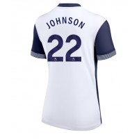 Tottenham Hotspur Brennan Johnson #22 Replika Hemmatröja Dam 2024-25 Kortärmad